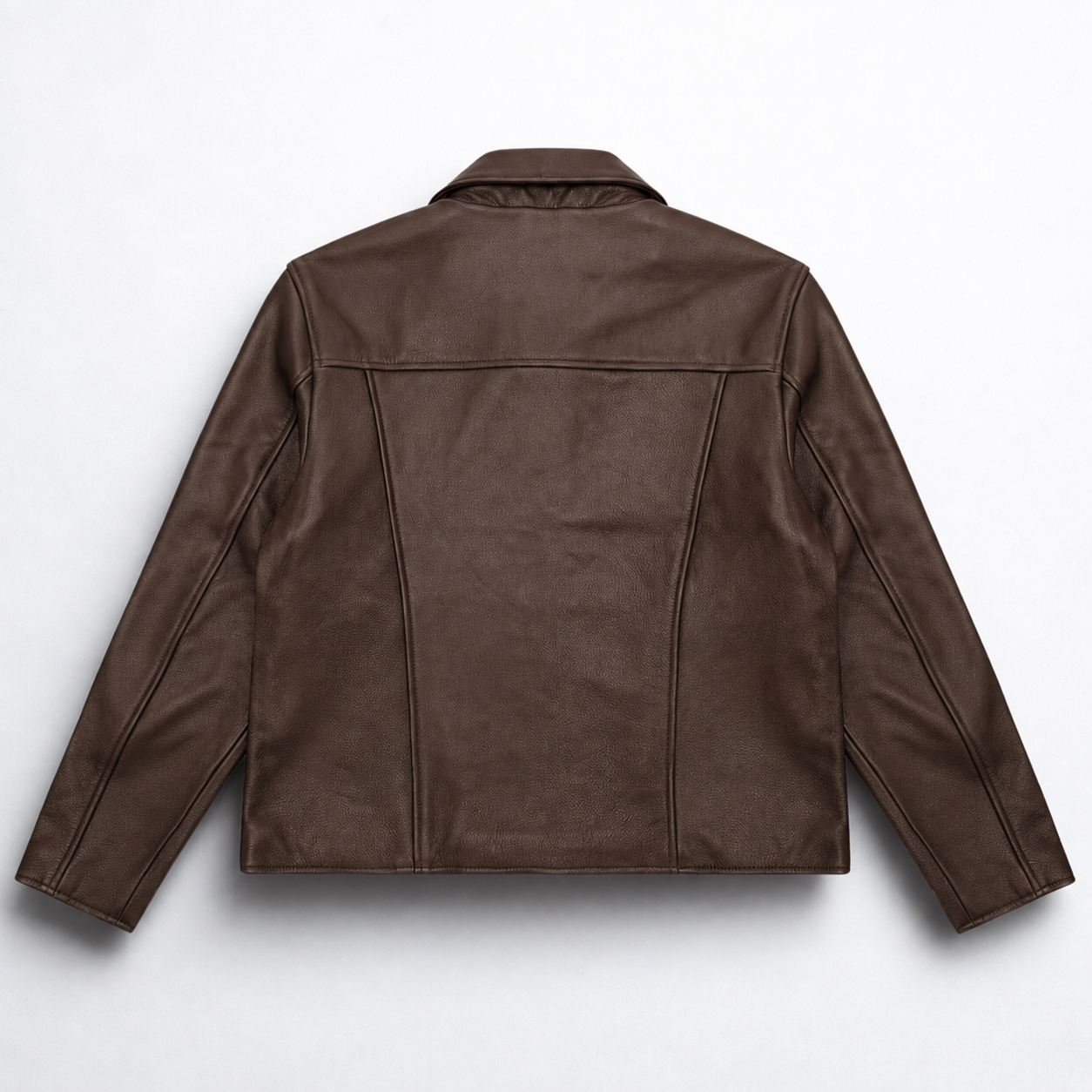 CLASSIC BROWN LEATHER JACKET