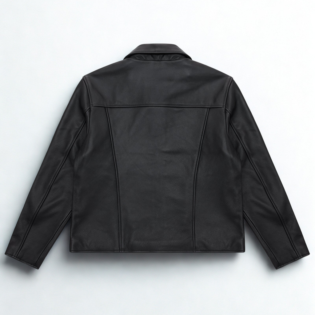 CLASSIC BLACK LEATHER JACKET