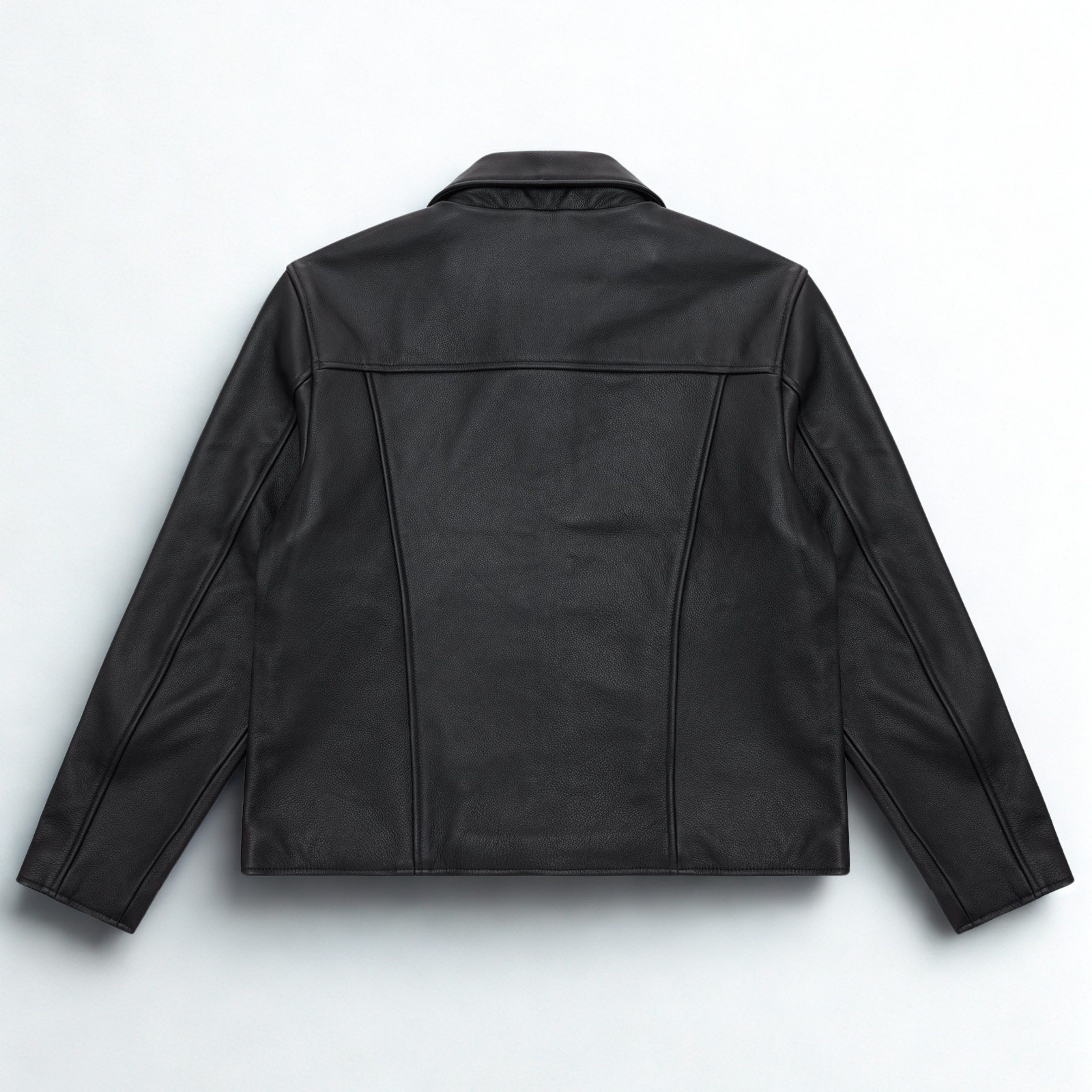 CLASSIC BLACK LEATHER JACKET