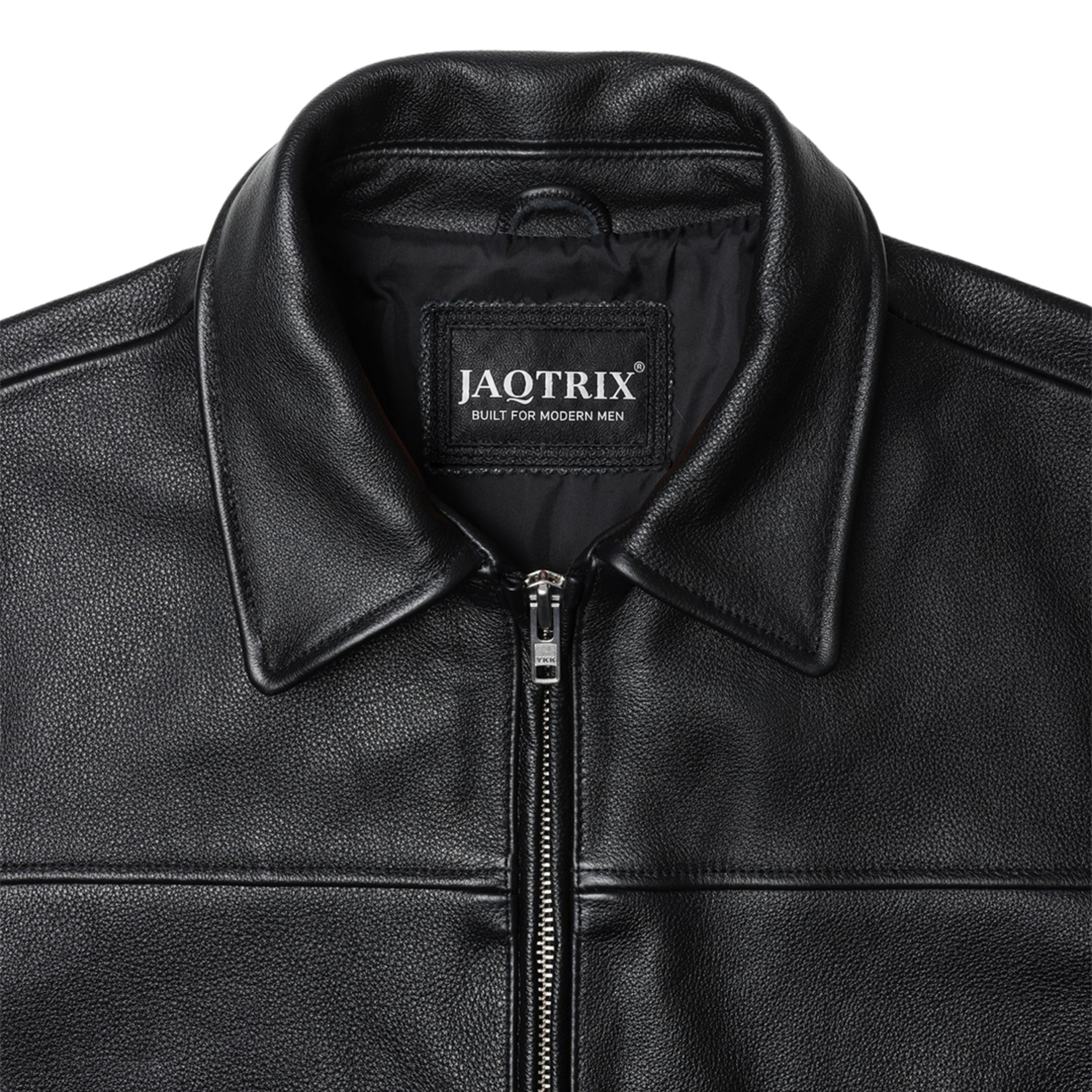 CLASSIC BLACK LEATHER JACKET