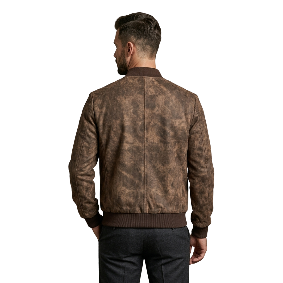 BOMBER DENIM JACKET
