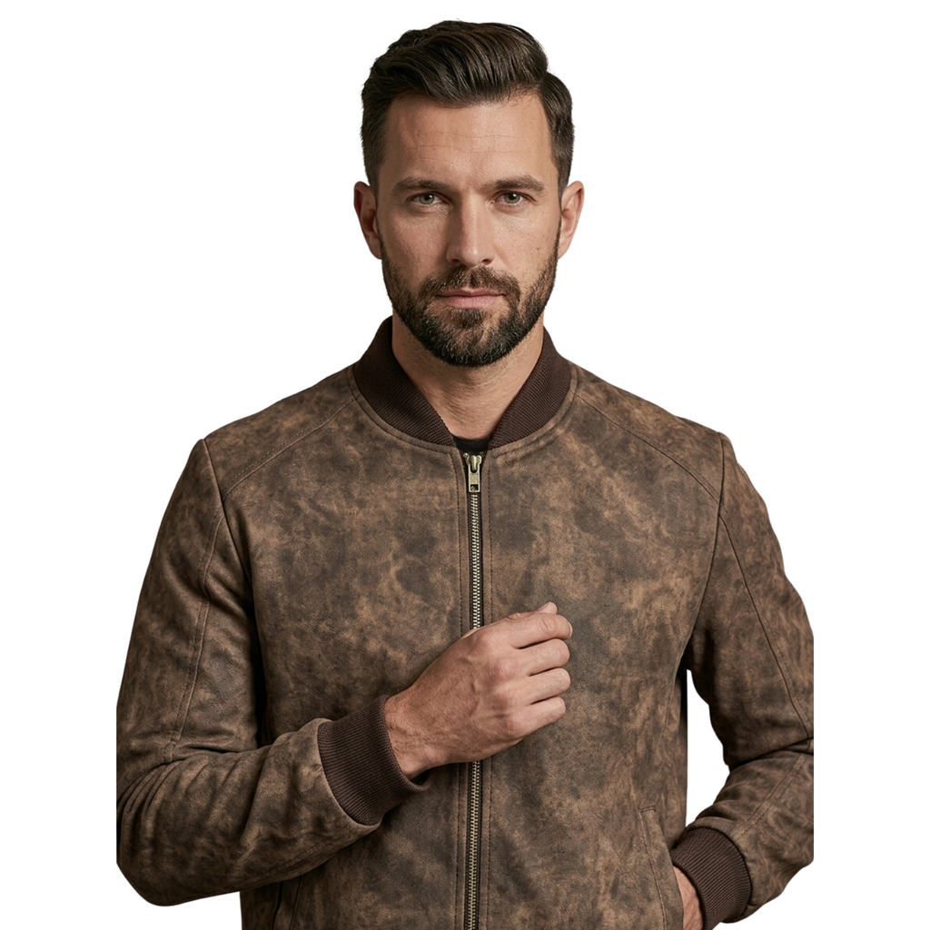 BOMBER DENIM JACKET