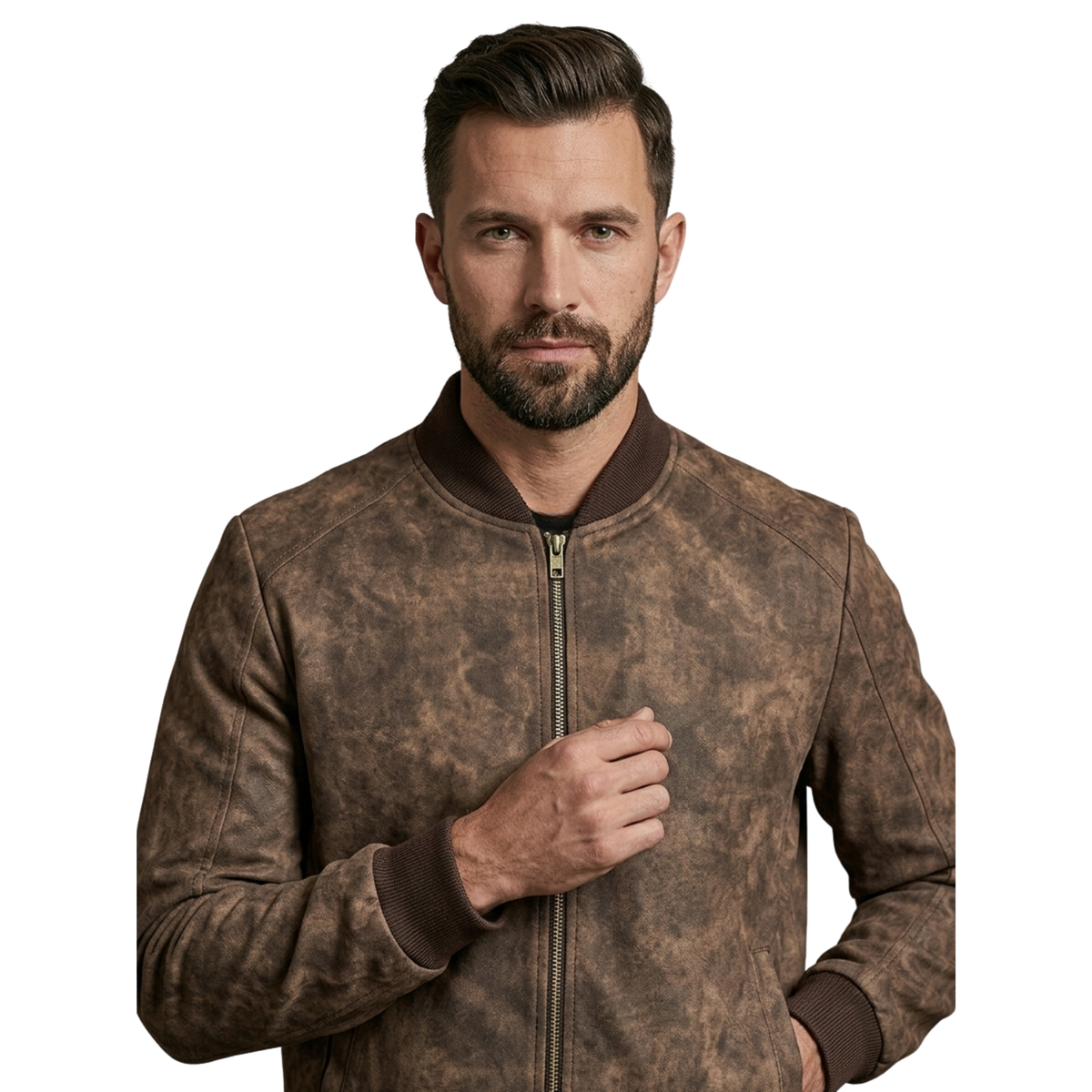 BOMBER DENIM JACKET