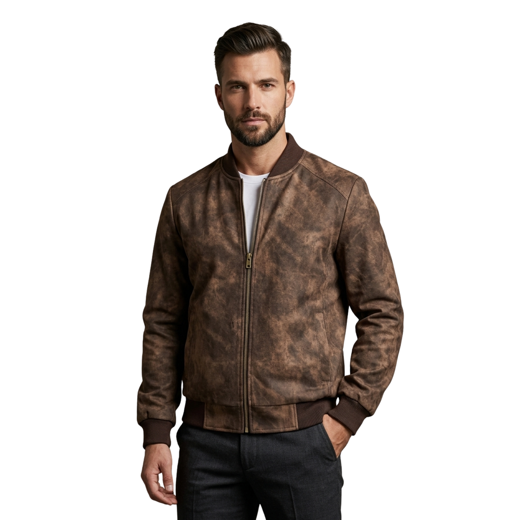 BOMBER DENIM JACKET